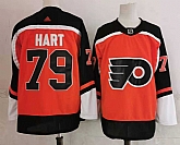 Philadelphia Flyers 79 Carter Hart Orange Adidas 2020-21 Stitched Jersey,baseball caps,new era cap wholesale,wholesale hats